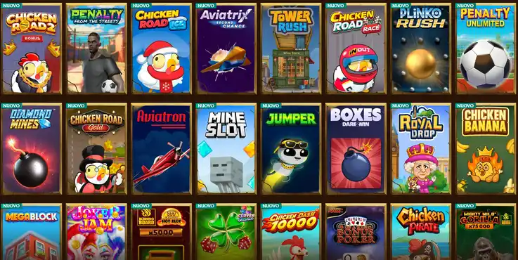 Giochi istantanei e crash games su AmunRA Casino con gratta e vinci, pick-to-win, Plinko e meccaniche a sessione rapida